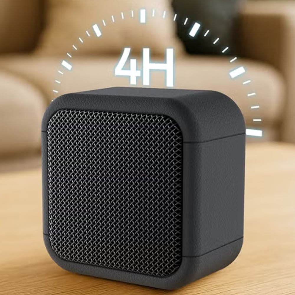 Yesido - Wireless Speaker (ysw35) - Mini Design, Portable, Bluetooth V5.3, 400mah - Black - Image 4