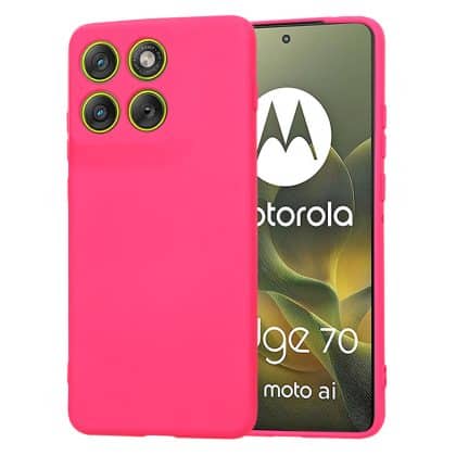 Techsuit SoftFlex - θήκη για Motorola Edge 70 - Ροζ