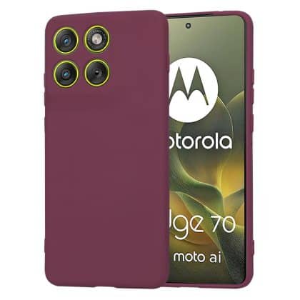 Techsuit SoftFlex - θήκη για Motorola Edge 70 - Κόκκινο