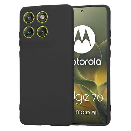 Techsuit SoftFlex - θήκη για Motorola Edge 70 - Μαύρο