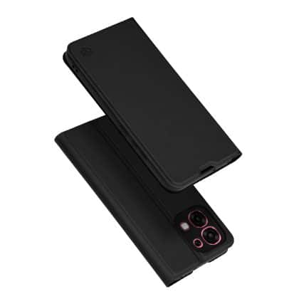 Techsuit Magskin Book - θήκη για Oppo A6 Pro / 4G 5G - Μαύρο