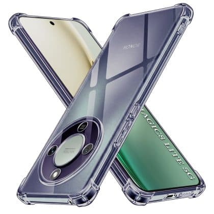 Techsuit Shockproof Clear Silicone - θήκη για Honor Magic8 Lite - Διάφανο