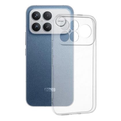 Techsuit Clear Silicone - θήκη για Xiaomi Poco F8 Ultra - Διάφανο