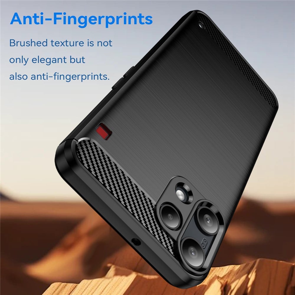 Techsuit Carbon Silicone - θήκη για Nothing Phone (3a) Lite - Μαύρο - Image 4