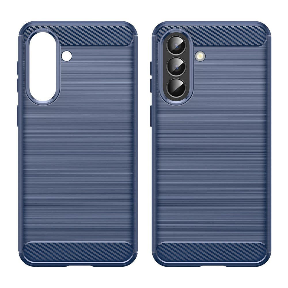 Techsuit Carbon Silicone - θήκη για Samsung Galaxy A57 - Μπλε - Image 2