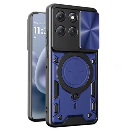 Techsuit CamGuard Pro - θήκη για Motorola Moto G86 - Μπλε