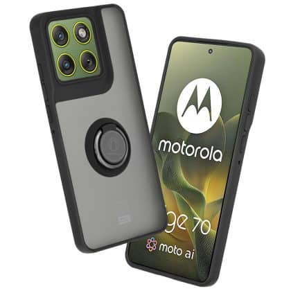 Techsuit Glinth - θήκη για Motorola Edge 70 - Μαύρο