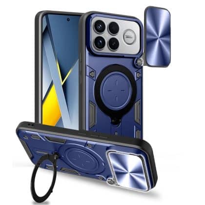 Techsuit CamGuard Pro - θήκη για Xiaomi Poco F8 Ultra - Μπλε