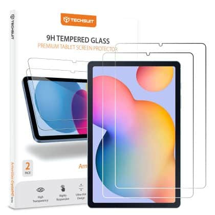 Techsuit - Armorglass Crystalhd (2 Pack) - Samsung Galaxy Tab S6 Lite (2020/2022/2024) - Clear