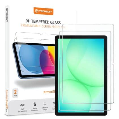 Techsuit - Armorglass Crystalhd (2 Pack) - Samsung Galaxy Tab A9 Plus / A11 Plus - Clear