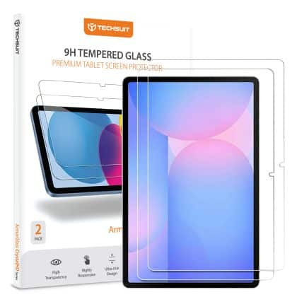 Techsuit - Armorglass Crystalhd (2 Pack) - Samsung Galaxy Tab S10 Fe Plus - Clear