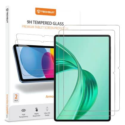 Techsuit - Armorglass Crystalhd (2 Pack) - Honor Pad X8a / Oppo Pad (2022) / Xiaomi Pad 6 / Pad 6 Pro - Clear