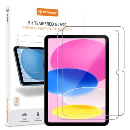 Techsuit - Armorglass Crystalhd (2 Pack) - Ipad 10 (2022) 10.9 / 11 (2025) - Clear