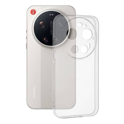 Techsuit Clear Silicone - θήκη για Xiaomi 17 Ultra - Διάφανο
