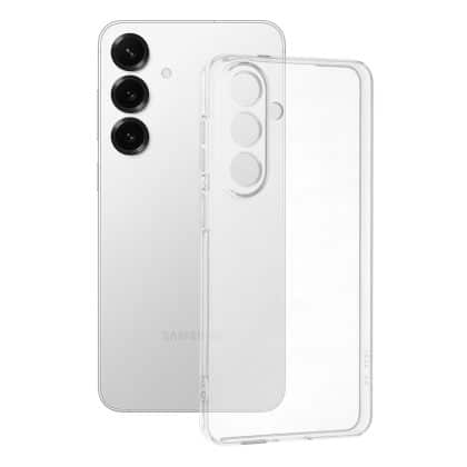 Techsuit - Clear Silicone - Samsung Galaxy S26 Plus - Transparent