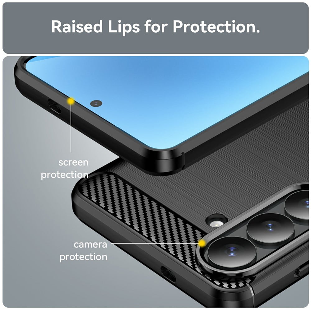 Techsuit - Carbon Silicone - Samsung Galaxy S26 Plus - Black - Image 5