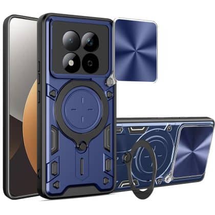 Techsuit CamGuard Pro - θήκη για Xiaomi Redmi Note 15 Pro - Μπλε