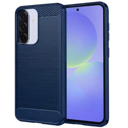 Techsuit Carbon Silicone - θήκη για Samsung Galaxy A37 - Μπλε