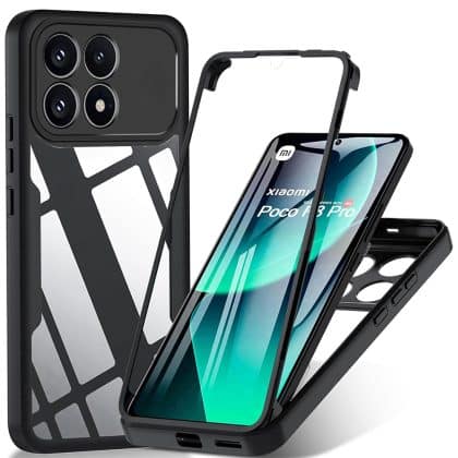 Techsuit ColorVerse 360 - θήκη για Xiaomi Poco F8 Pro - Διάφανο