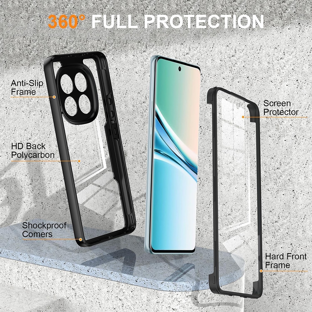 Techsuit ColorVerse 360 Series - θήκη για Xiaomi Redmi Note 15 / Poco M8 5G - Διάφανο - Image 2