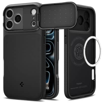 Spigen Optik Armor - θήκη για Apple iPhone 18 Pro Max / 17 Pro Max - Μαύρο