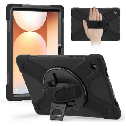 4smarts Rugged Case Grip - θήκη για Samsung Galaxy Tab A11+ - Μαύρο