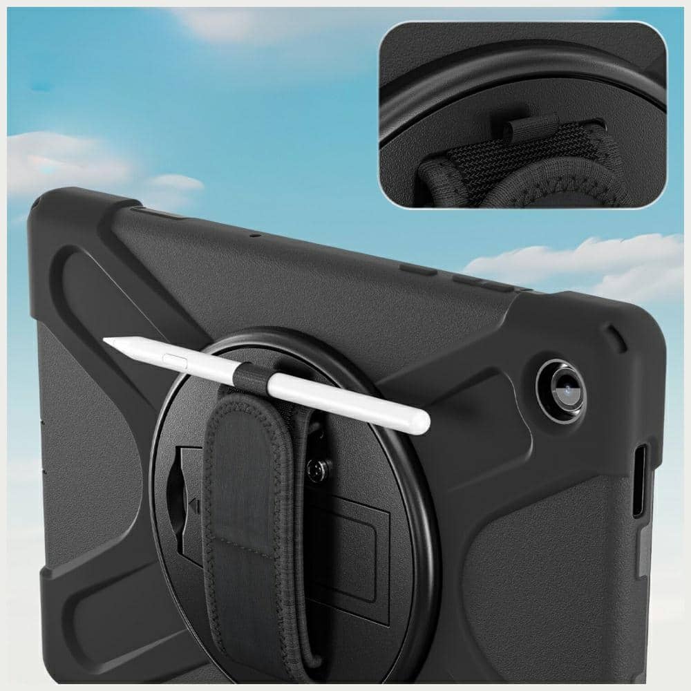 4smarts Rugged Case Grip - θήκη για Samsung Galaxy Tab A11+ - Μαύρο - Image 3