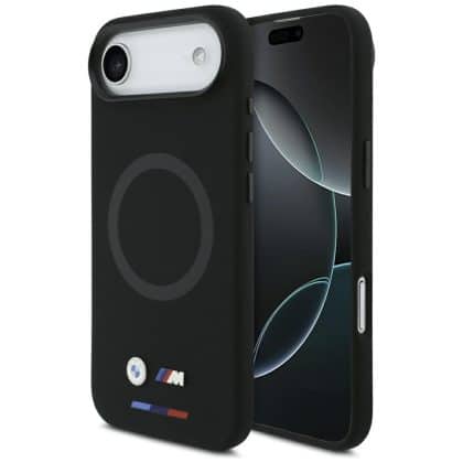 BMW M Silicon Logo MagSafe - θήκη για Apple iPhone Air - Μαύρο