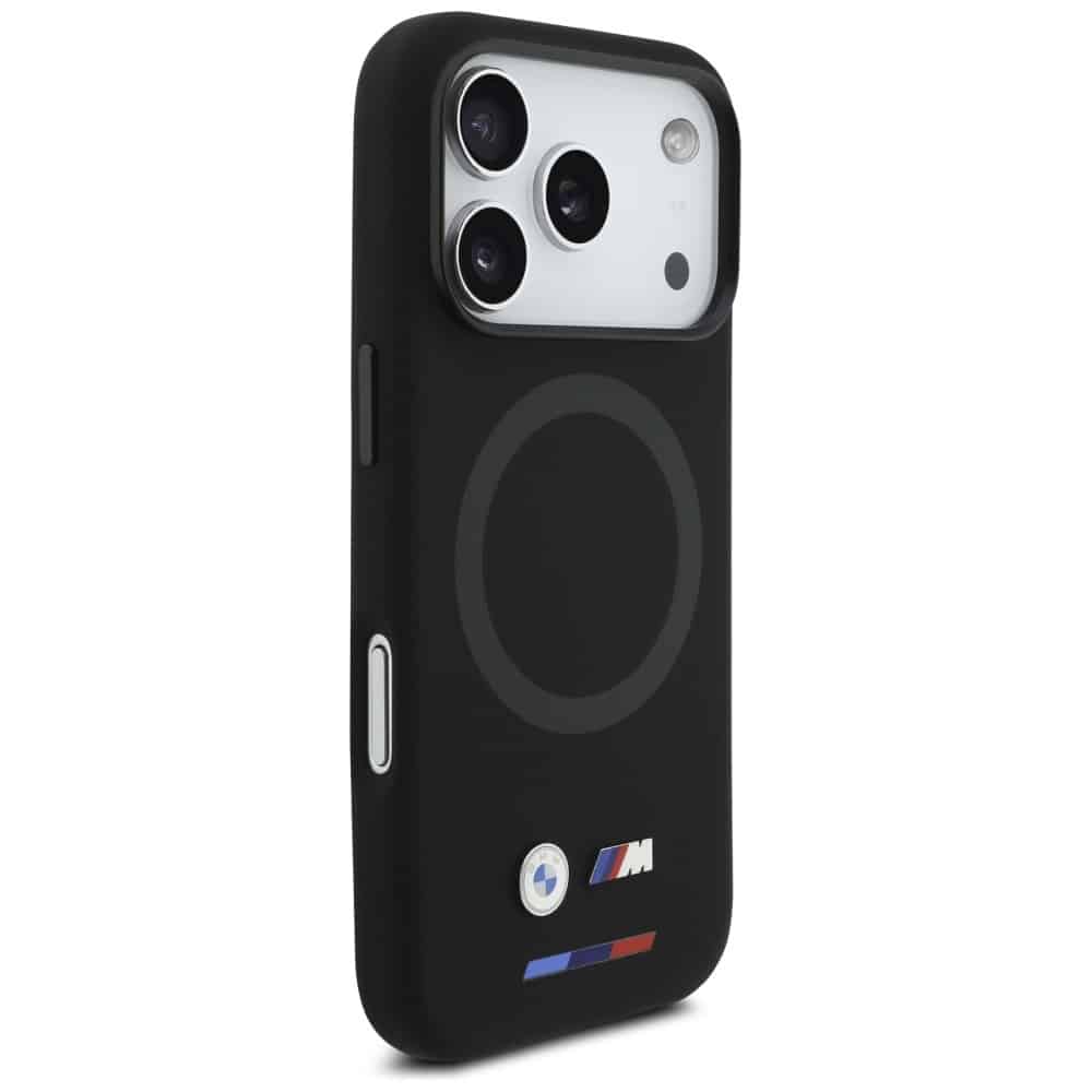 BMW M Silicon Logo MagSafe Θήκη για iPhone 17 Pro Μαύρο - Image 4