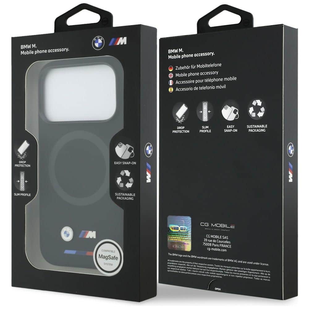 BMW M Silicon Logo MagSafe Θήκη για iPhone 17 Pro Μαύρο - Image 8