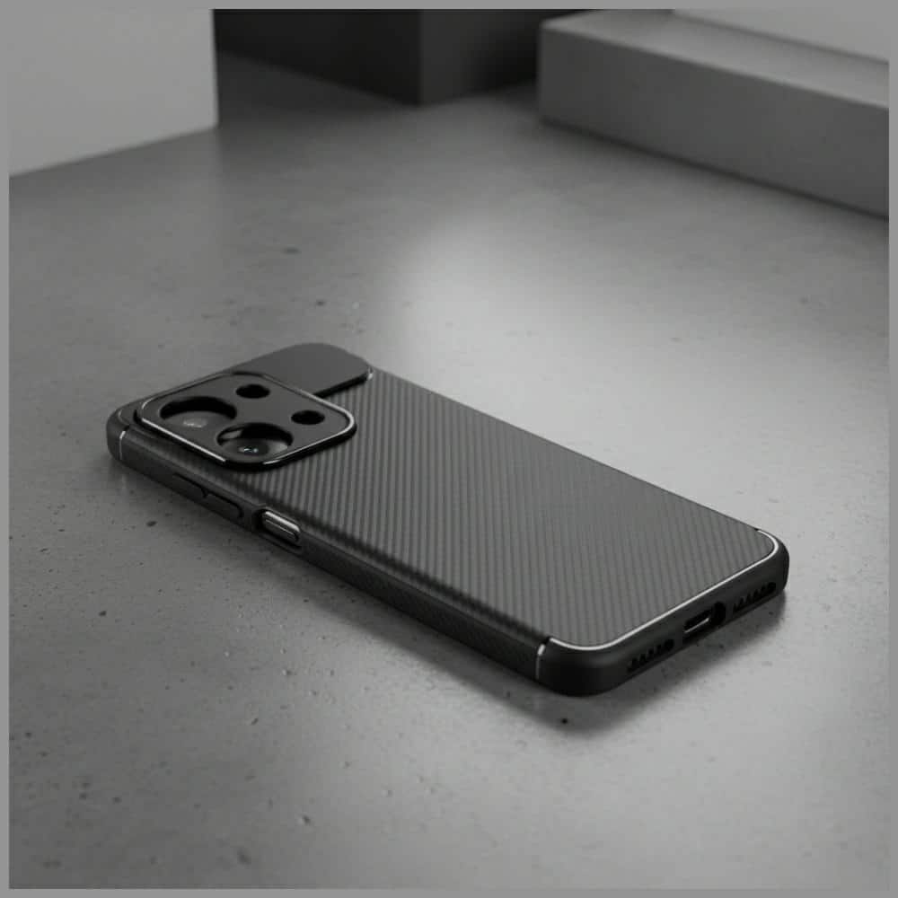 Beline Carbon Armor - θήκη για Xiaomi Redmi 15C - Μαύρο - Image 2