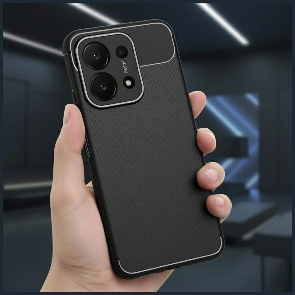 Beline Carbon Armor - θήκη για Xiaomi Redmi 15C - Μαύρο - Image 3