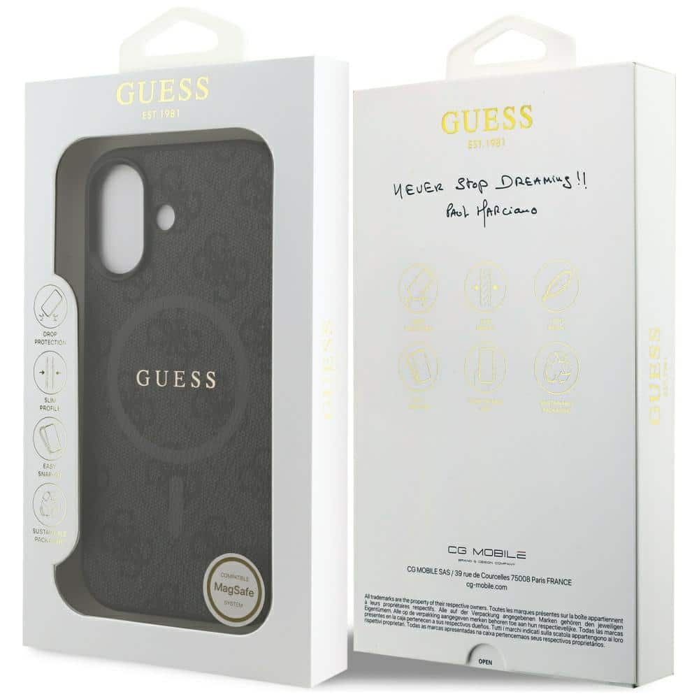 Guess 4G Ring Classic Logo MagSafe - θήκη για Apple iPhone 17 - Μαύρο - Image 8
