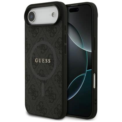 Guess 4G Ring Classic Logo MagSafe - θήκη για Apple iPhone Air - Μαύρο