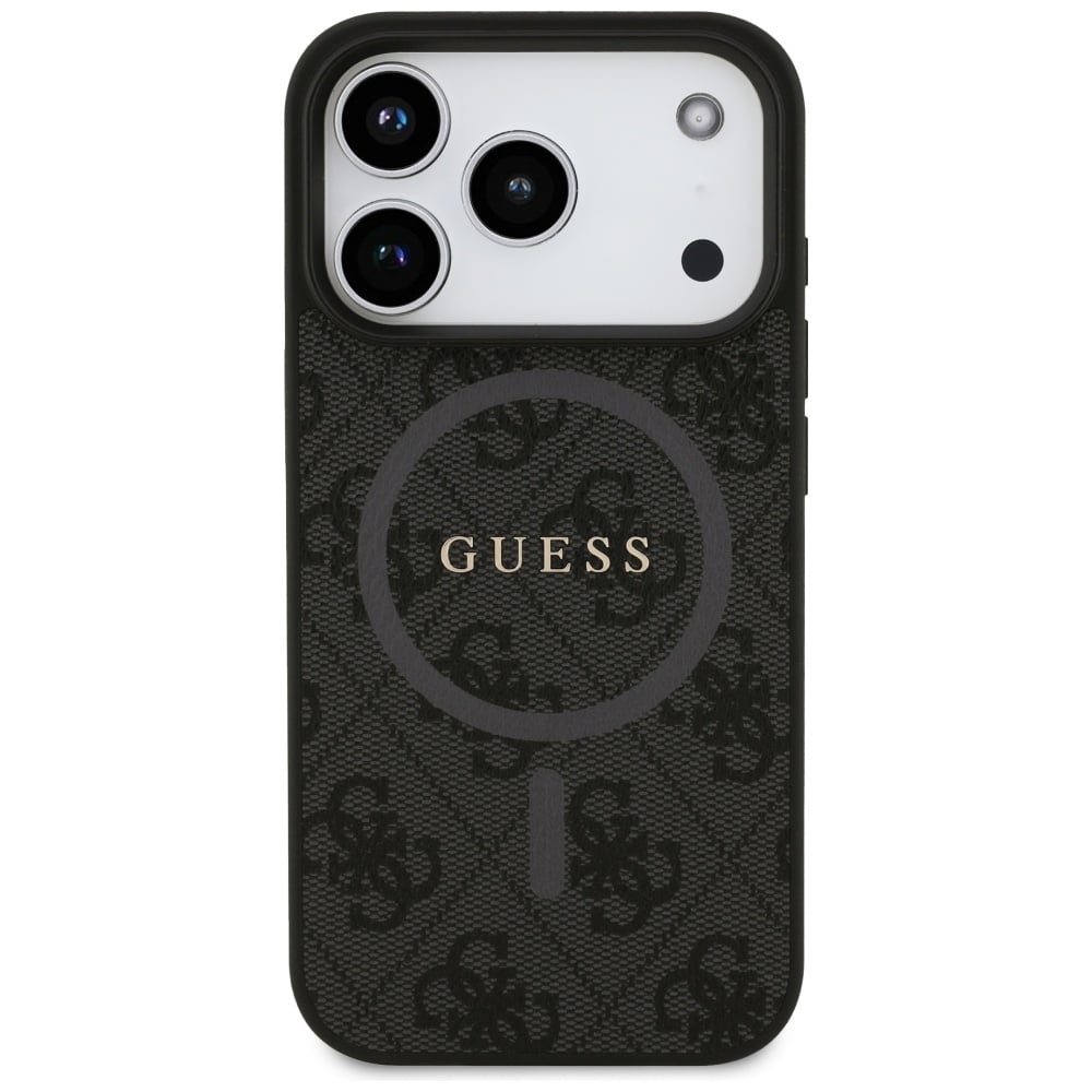 Guess 4G Ring Classic Logo MagSafe - θήκη για Apple iPhone 17 Pro - Μαύρο - Image 3