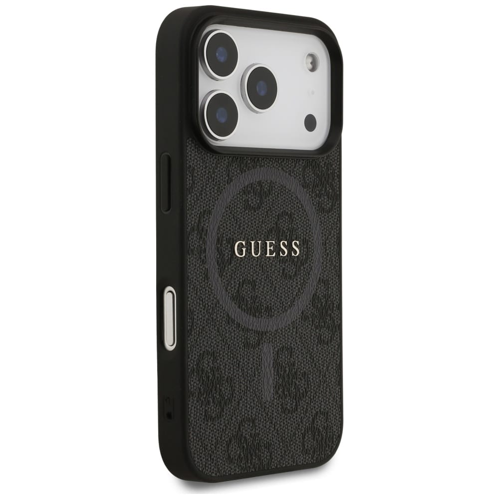 Guess 4G Ring Classic Logo MagSafe - θήκη για Apple iPhone 17 Pro - Μαύρο - Image 4
