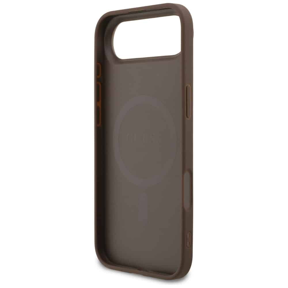 Guess 4G Ring Classic Logo MagSafe Θήκη για iPhone Air Καφέ - Image 7