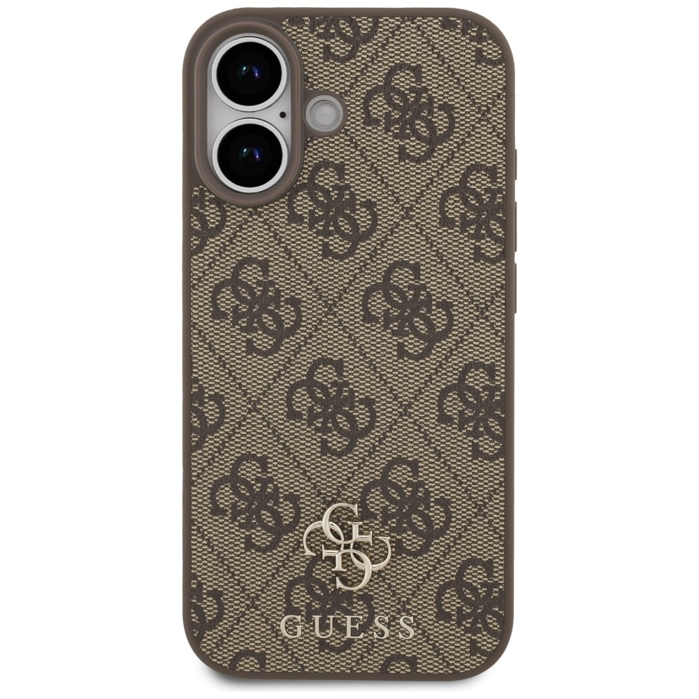 Guess 4G Small Classic Logo MagSafe Θήκη για iPhone 17 Καφέ - Image 3