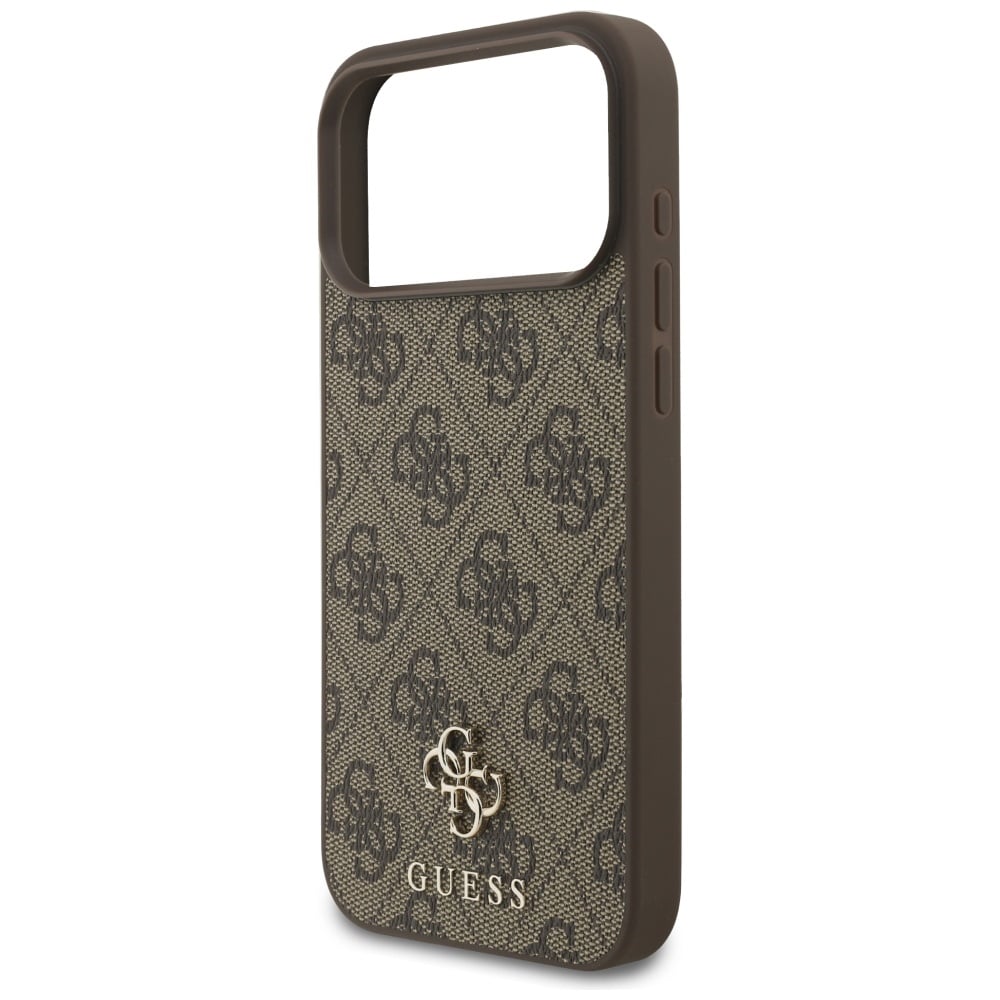 Guess 4G Small Classic Logo MagSafe Θήκη για iPhone 17 Pro Max Καφέ - Image 6