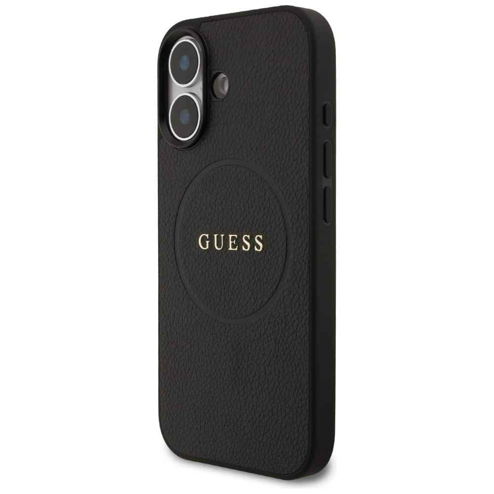 Guess Γυαλιστερή Θήκη MagSafe για iPhone 17 μαύρη - Image 2