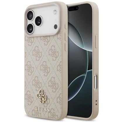 Guess 4G Small Classic Logo MagSafe - θήκη για Apple iPhone 17 Pro Max - Ροζ