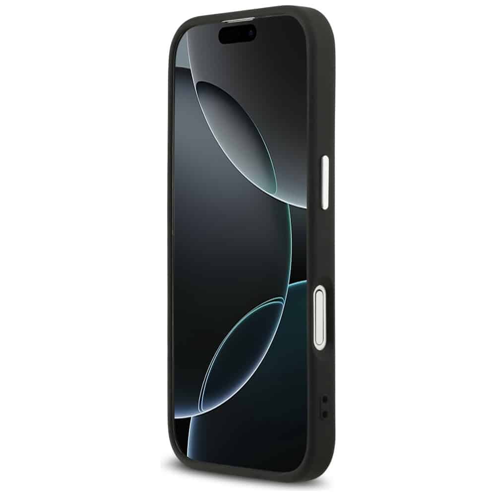 Case Guess 4G Big 4G Classic Logo για iPhone 17 μαύρο ασημί - Image 5