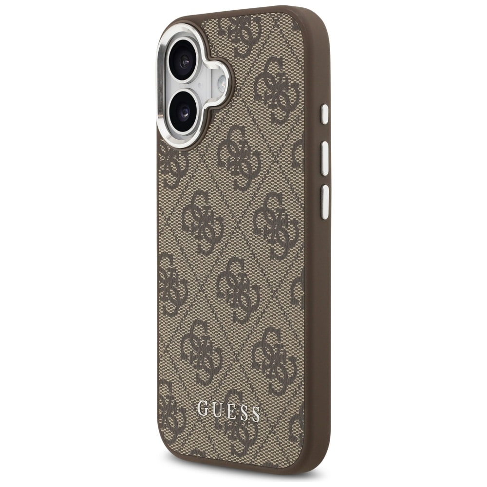 Case Guess 4G Classic Logo MagSafe για iPhone 17 καφέ - Image 2