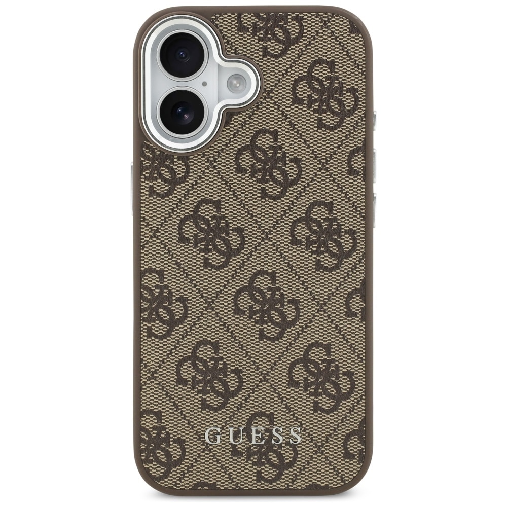 Case Guess 4G Classic Logo MagSafe για iPhone 17 καφέ - Image 3