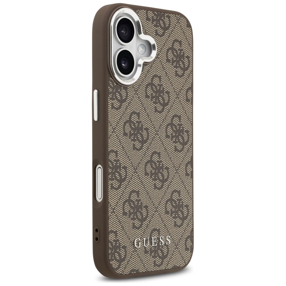 Case Guess 4G Classic Logo MagSafe για iPhone 17 καφέ - Image 4