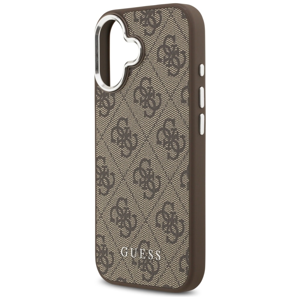 Case Guess 4G Classic Logo MagSafe για iPhone 17 καφέ - Image 6