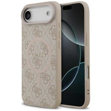 Guess 4G Ring Classic Logo MagSafe - θήκη για Apple iPhone Air - Ροζ