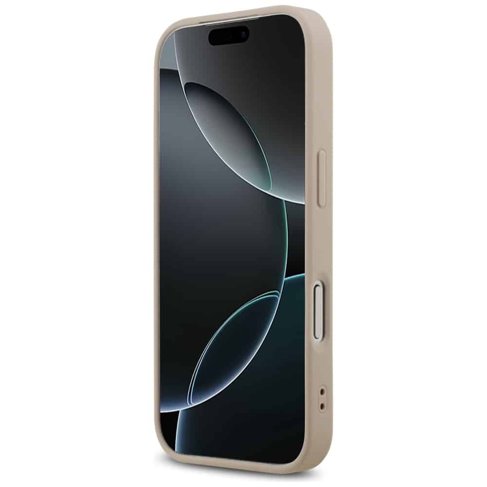 Case Guess 4G Ring Classic Logo MagSafe για iPhone 17 Pro ροζ - Image 5