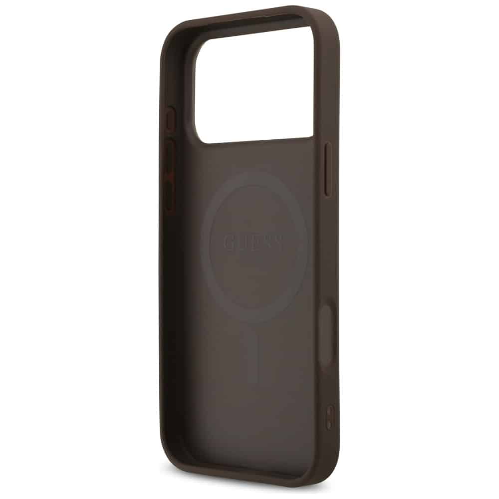 Guess 4G Printed Stripes MagSafe - θήκη για Apple iPhone 17 Pro Max - Καφέ - Image 7