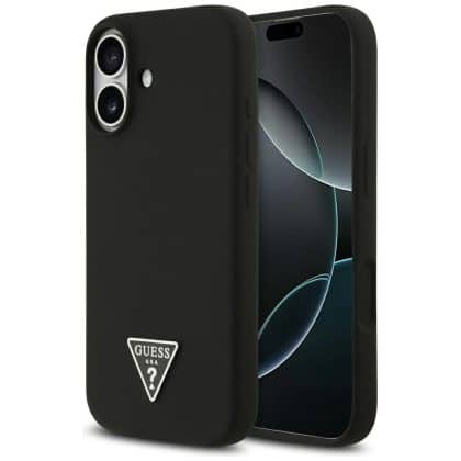 Guess Triangle Logo MagSafe - θήκη για Apple iPhone 17 - Μαύρο